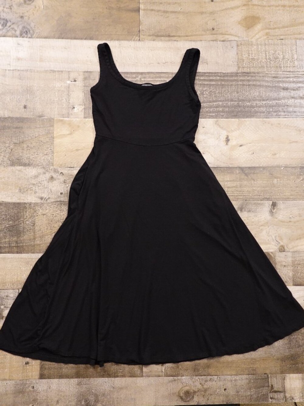 Olivia Rae Fit & Flare Dress Women’s XS Black Sleeveless Stretch Mini